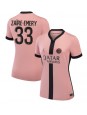Paris Saint-Germain Warren Zaire-Emery #33 Replika Tredje Kläder Dam 2024-25 Kortärmad